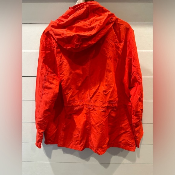Lands' End Women's Orange Jacket- size 18/20 - Picture 4 of 7